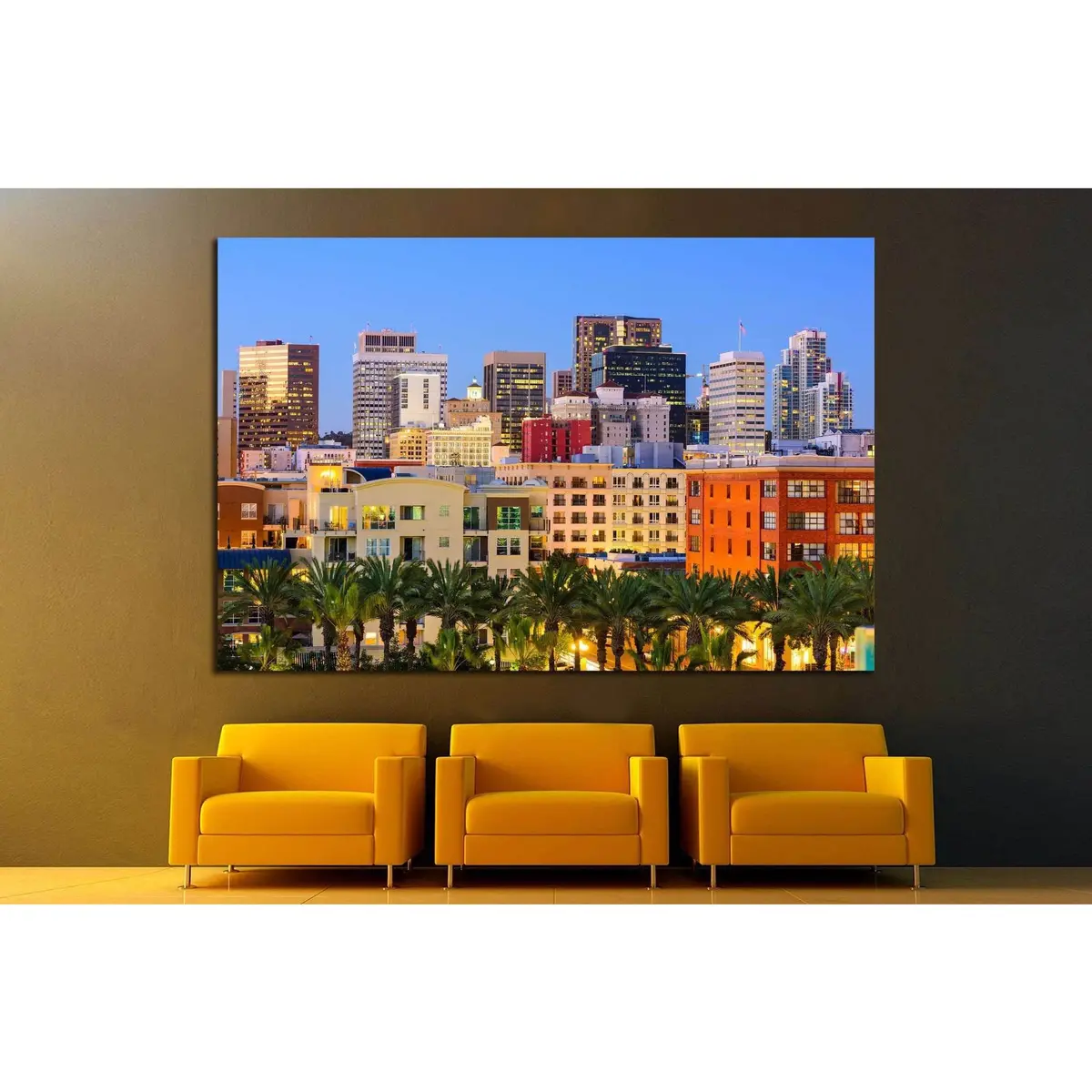 San Diego, California, Usa №1029 Ready To Hang Canvas Print 2