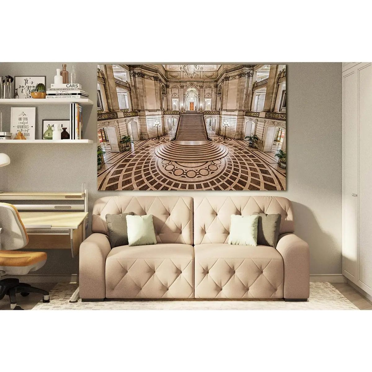 San Francisco City Hall №Sl1360 Ready To Hang Canvas Print 1