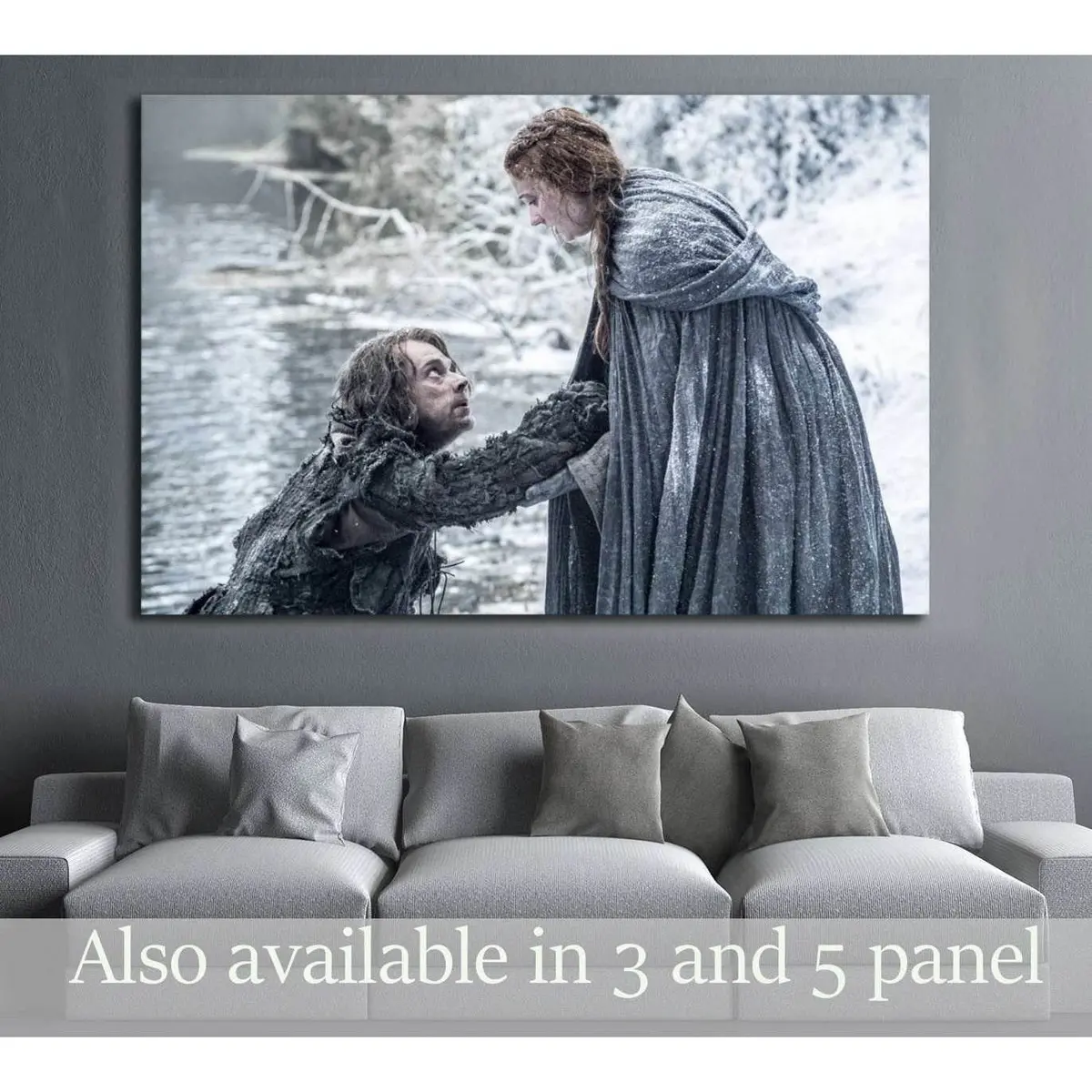 Sansa Stark №3348 Ready To Hang Canvas Print 1