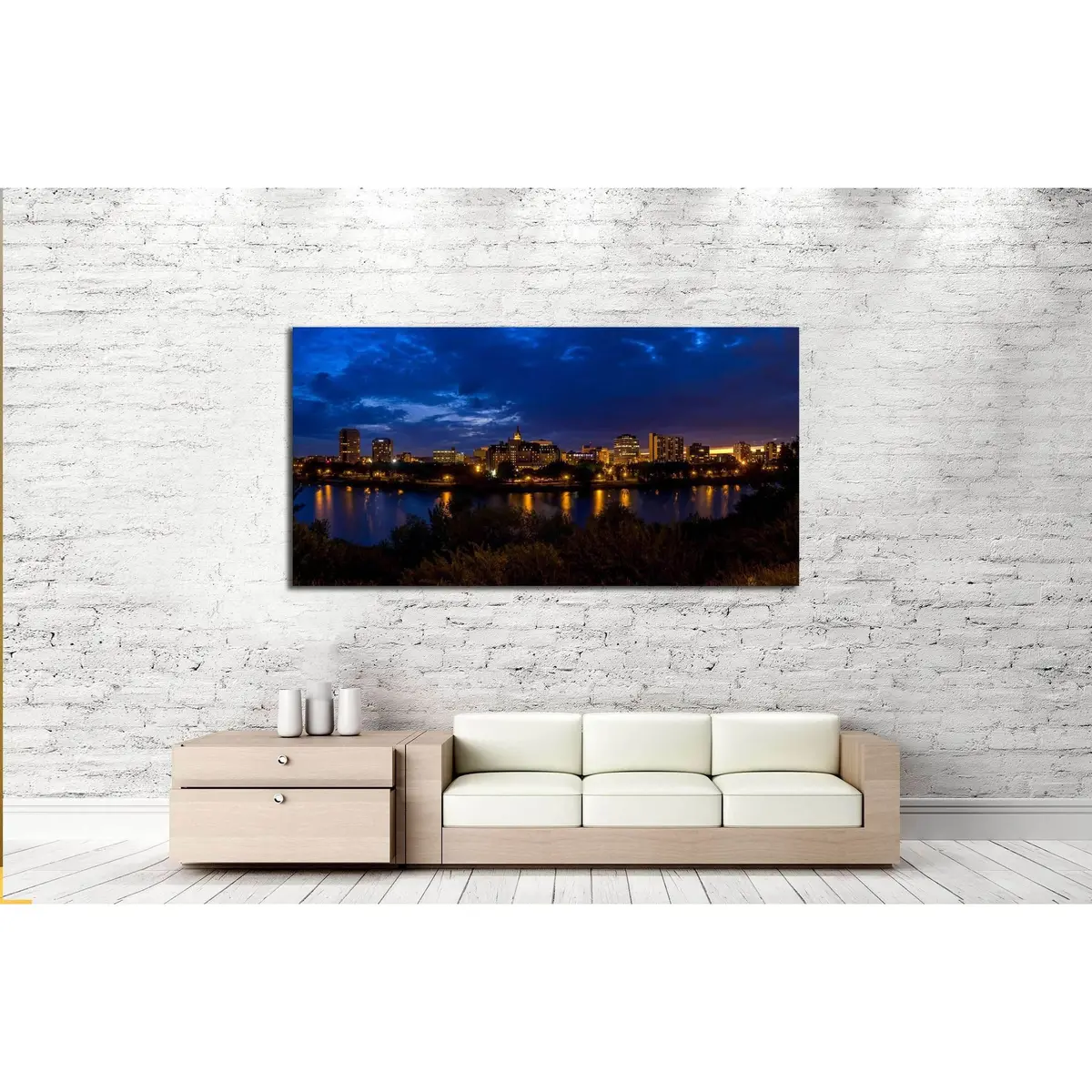 Saskatoon Canada №2210 Ready To Hang Canvas Print 3