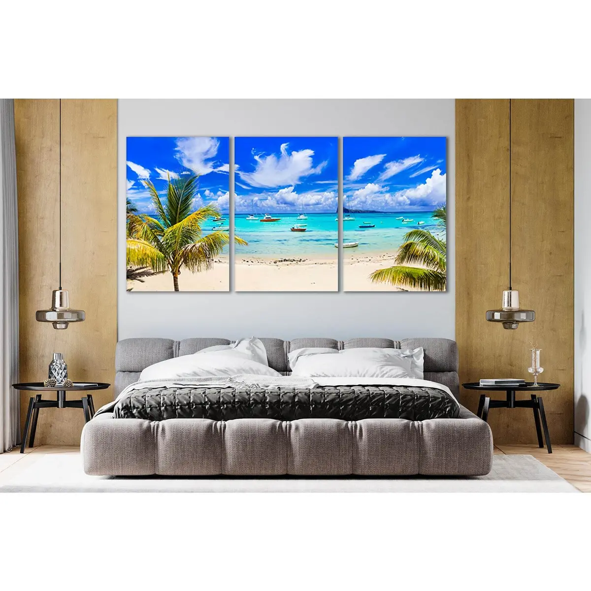 Scenic Beach Mauritius Island №Sl69 Ready To Hang Canvas Print 5