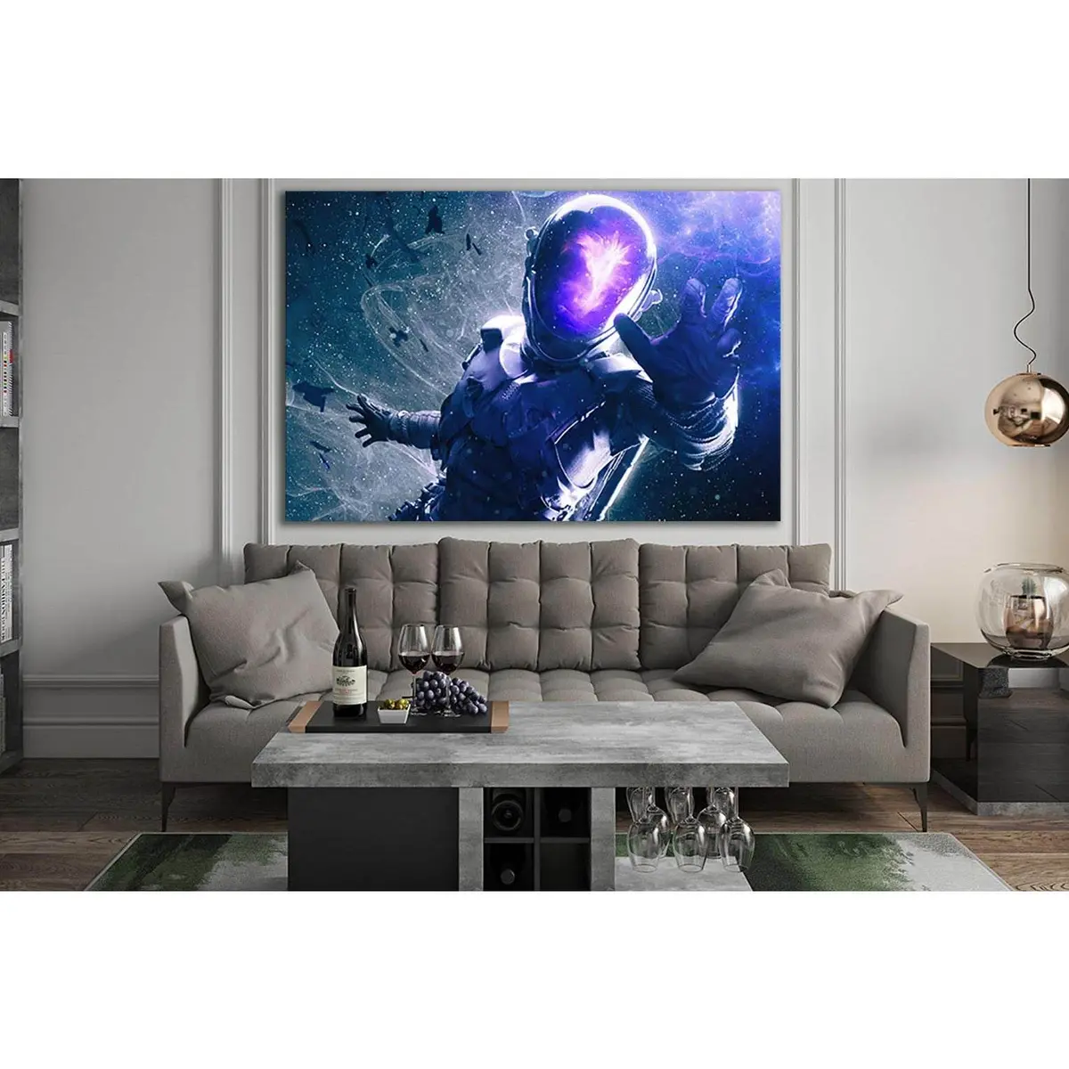 Sci Fi Astronaut №Sl1282 Ready To Hang Canvas Print 2
