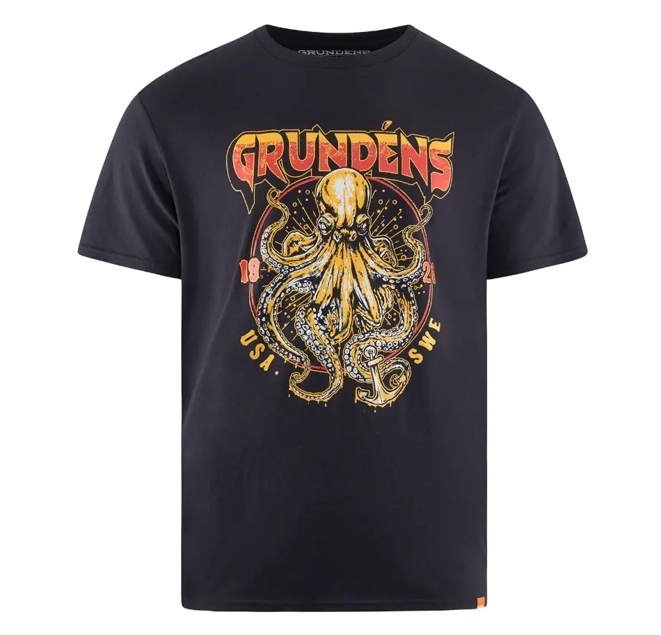 Grundens Rocktopus Ss T-Shirt 1