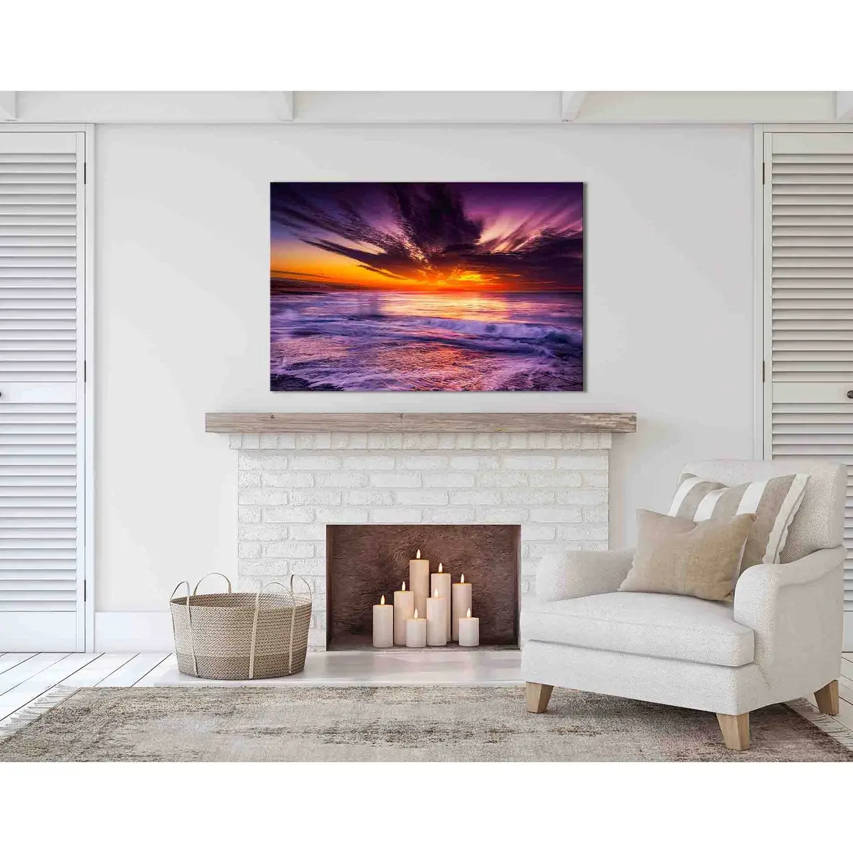 Sea Landscape Images №D1217 Ready To Hang Canvas Print 3
