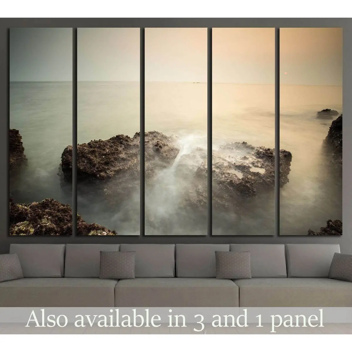 Ocean Vista at Fort Tiracol, Goa – Premium Ready-to-Hang Canvas Print #2520
