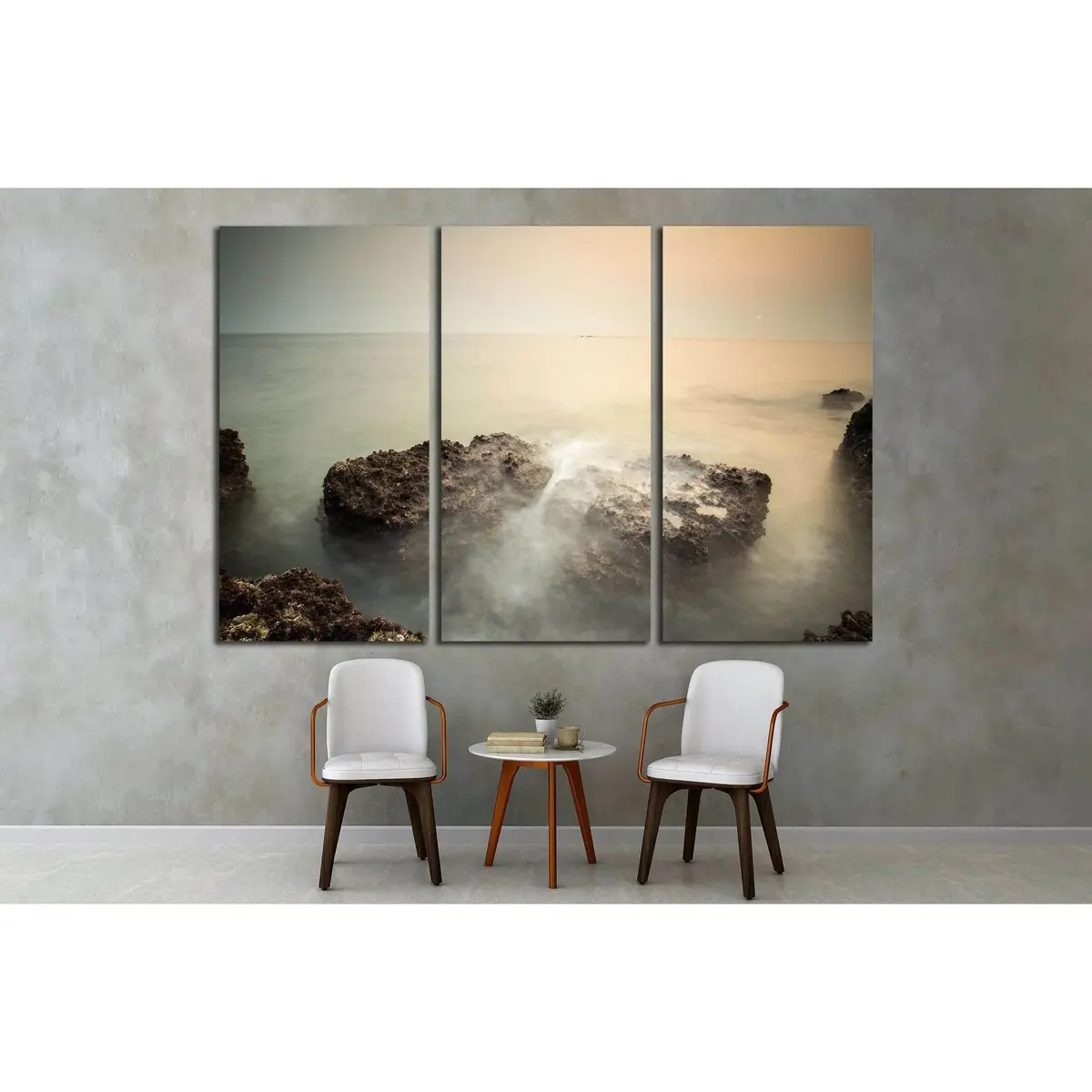 Sea Near Fort Tiracol, Goa, India №2520 Ready To Hang Canvas Print 5