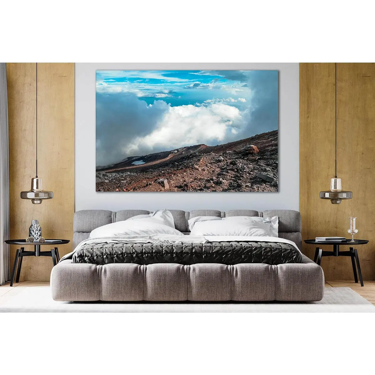 Sea View From The Mountain №Sl169 Ready To Hang Canvas Print 2