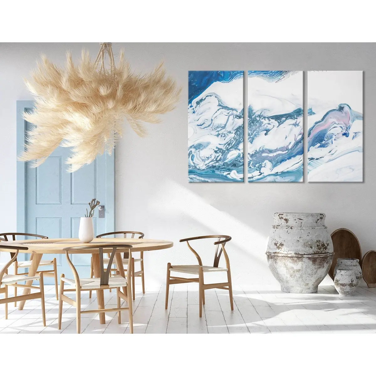 Sea Wave Abstract №04362 Ready To Hang Canvas Print 5