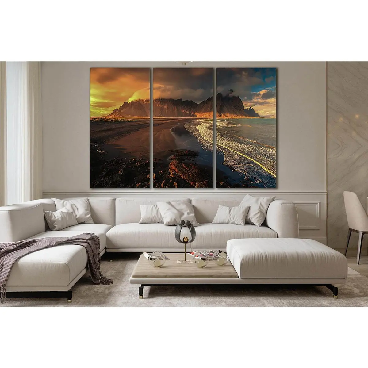 Seashore With Hills №Sl159 Ready To Hang Canvas Print 5