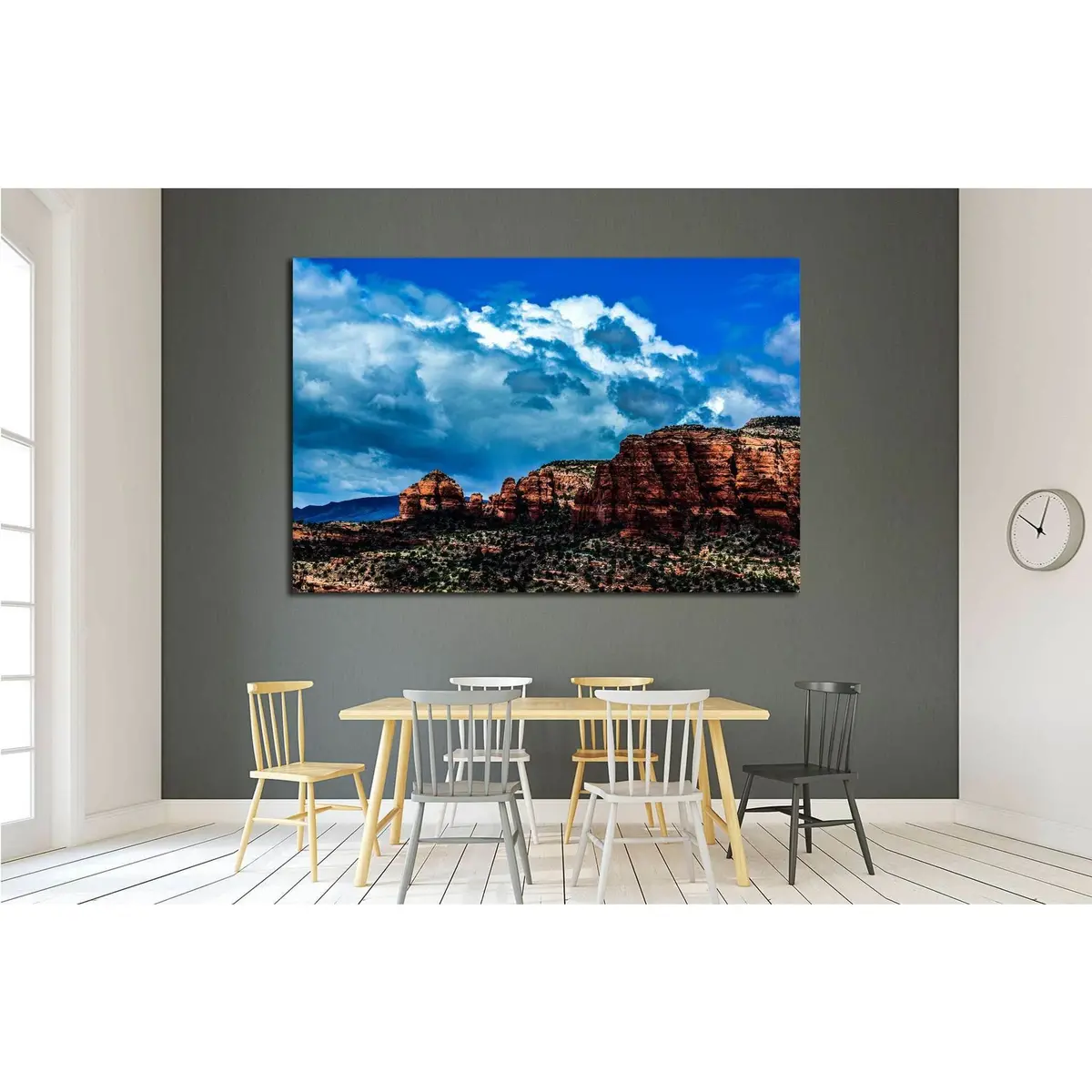Sedona Red Rocks Arizona №1998 Ready To Hang Canvas Print 3