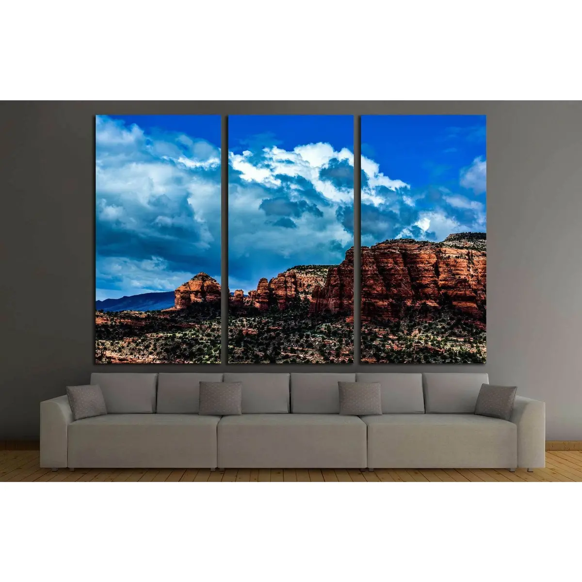 Sedona Red Rocks Arizona №1998 Ready To Hang Canvas Print 5
