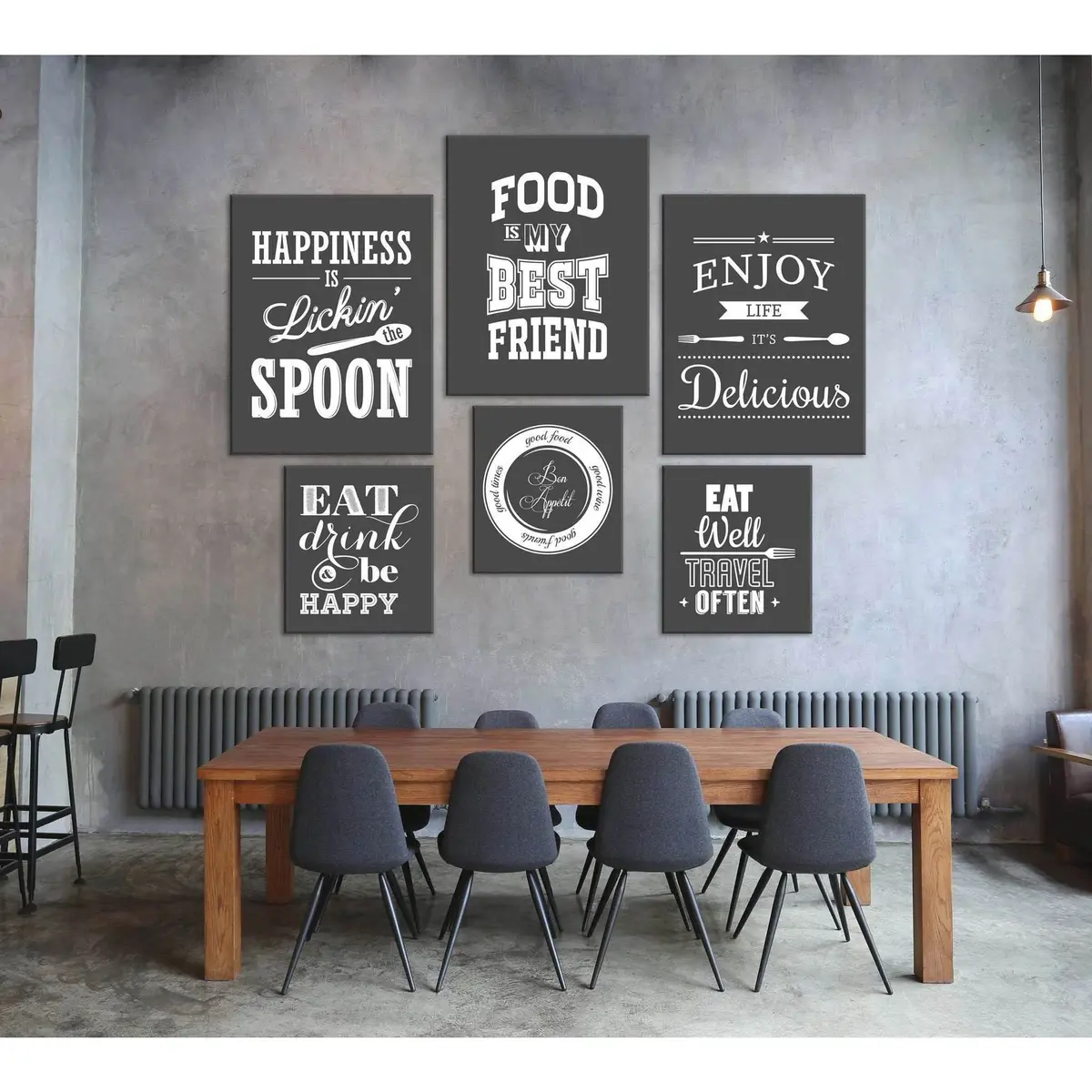 Set Of 6 Canvases №2024 Ready To Hang Canvas Print 1