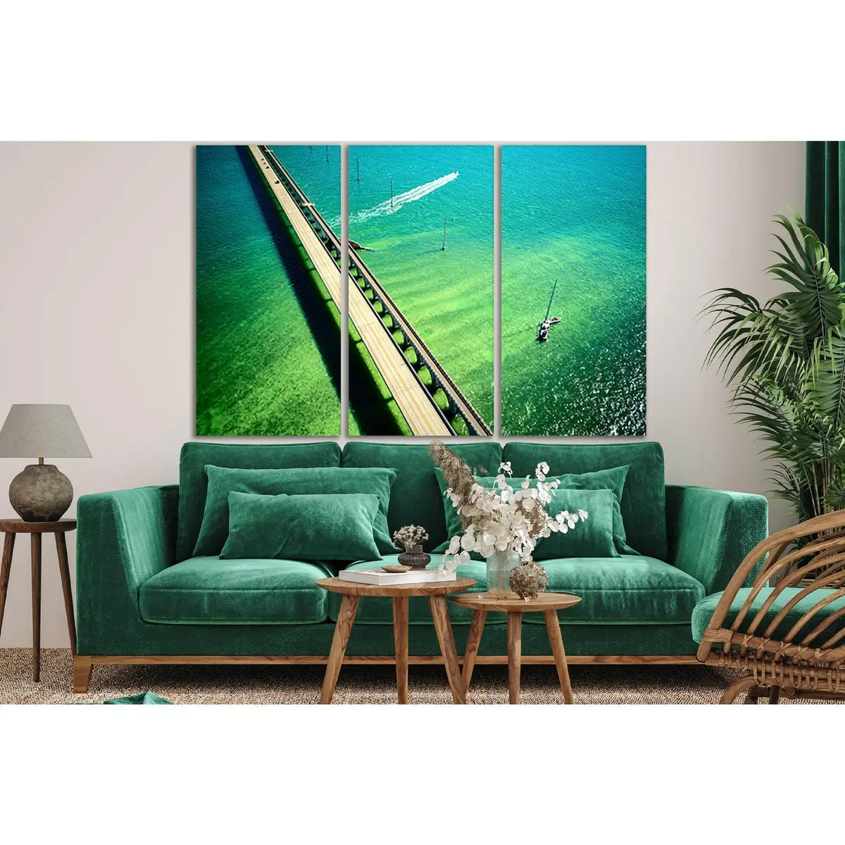 Seven Mile Bridge №Sl1113 Ready To Hang Canvas Print 5