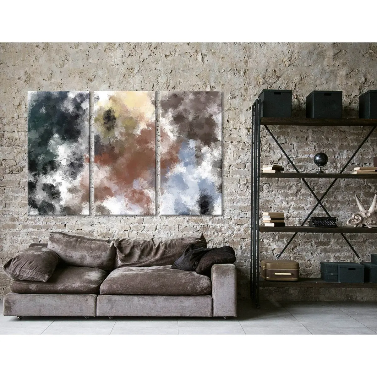 Shabby Chic Abstract №04376 Ready To Hang Canvas Print 5