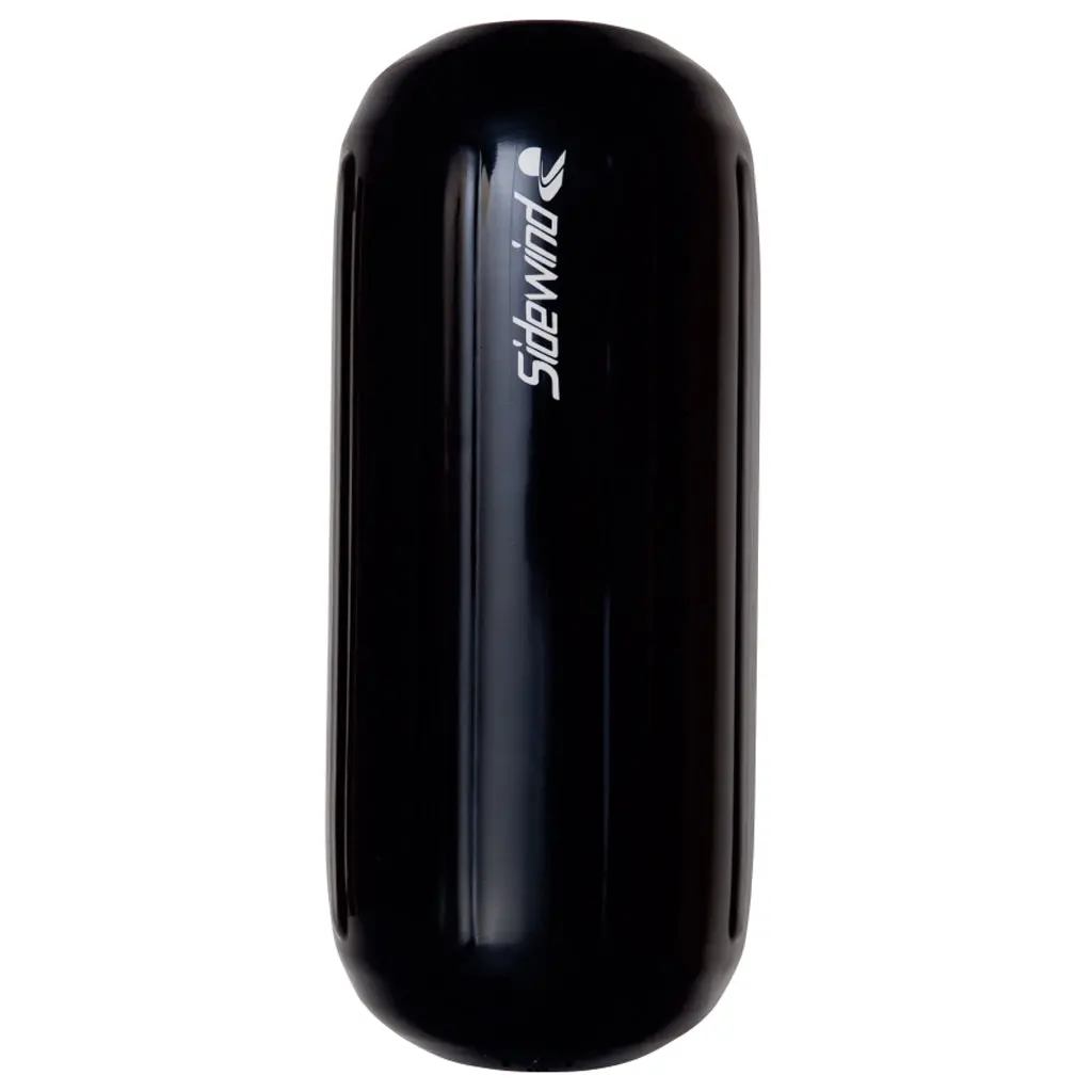Sidewind Ribbed Fender - 10" X 26" - Black 1
