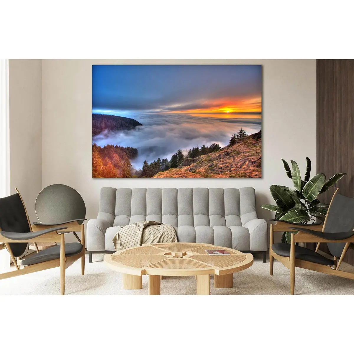 Siuslaw National Forest №Sl244 Ready To Hang Canvas Print 2