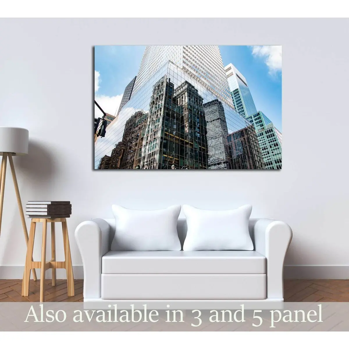 Skyscrapers In Lower Manhattan, New York City, United States №2723 Ready To Hang Canvas Print 1