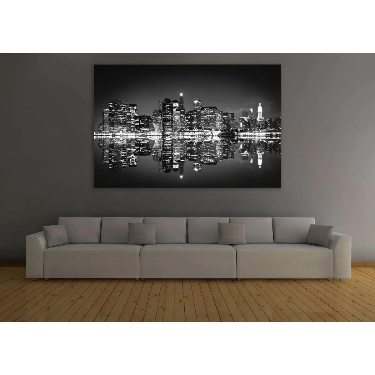 Skyscrapers Of New York №118 Ready To Hang Canvas Print 2