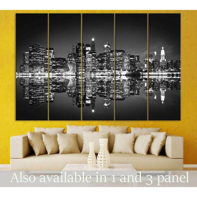 New York City Skyline Canvas Art #118 – Premium Ready-to-Hang Wall Decor