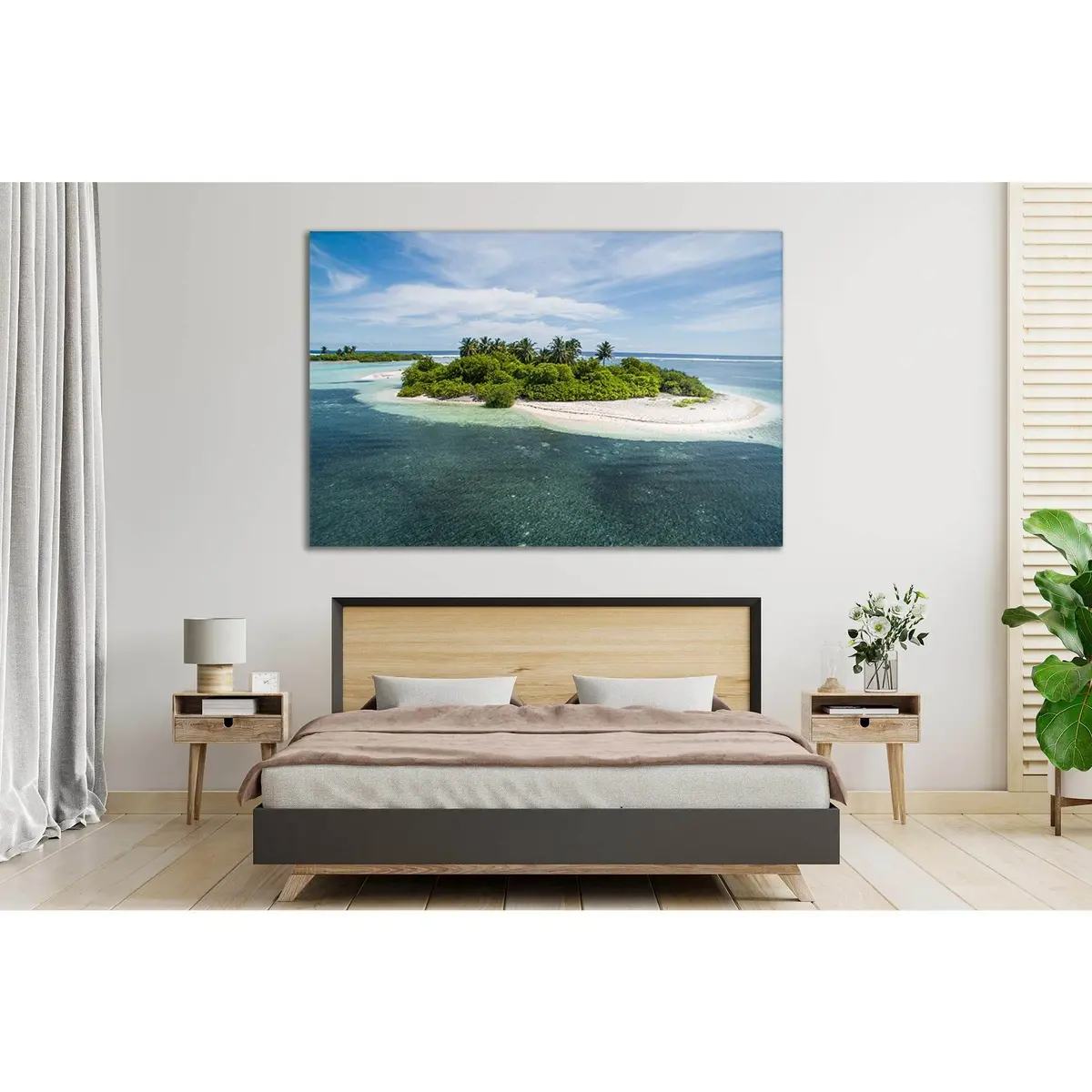 Small Tropical Island №Sl93 Ready To Hang Canvas Print 2