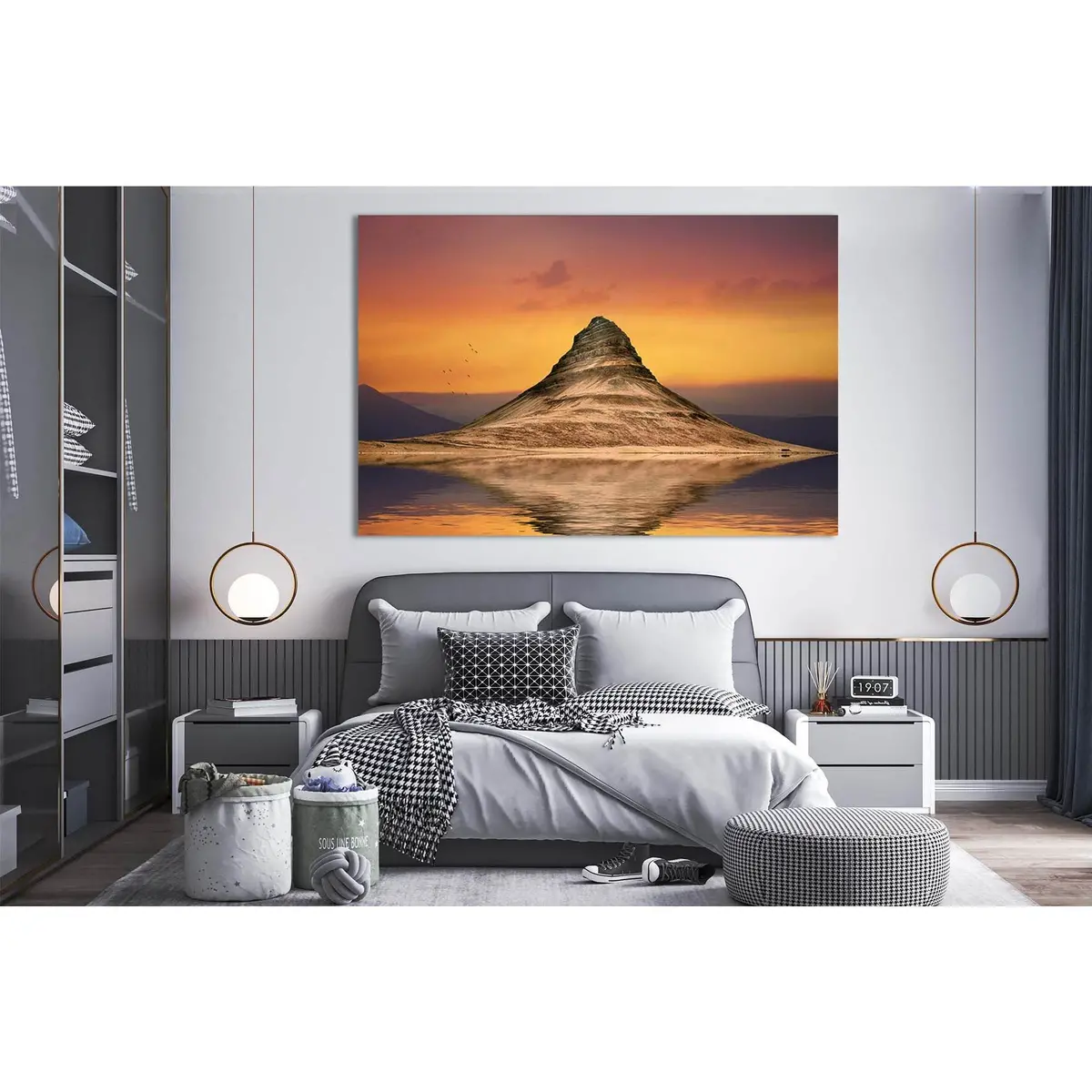 Snaefellsjokull National Park №D1215 Ready To Hang Canvas Print 1