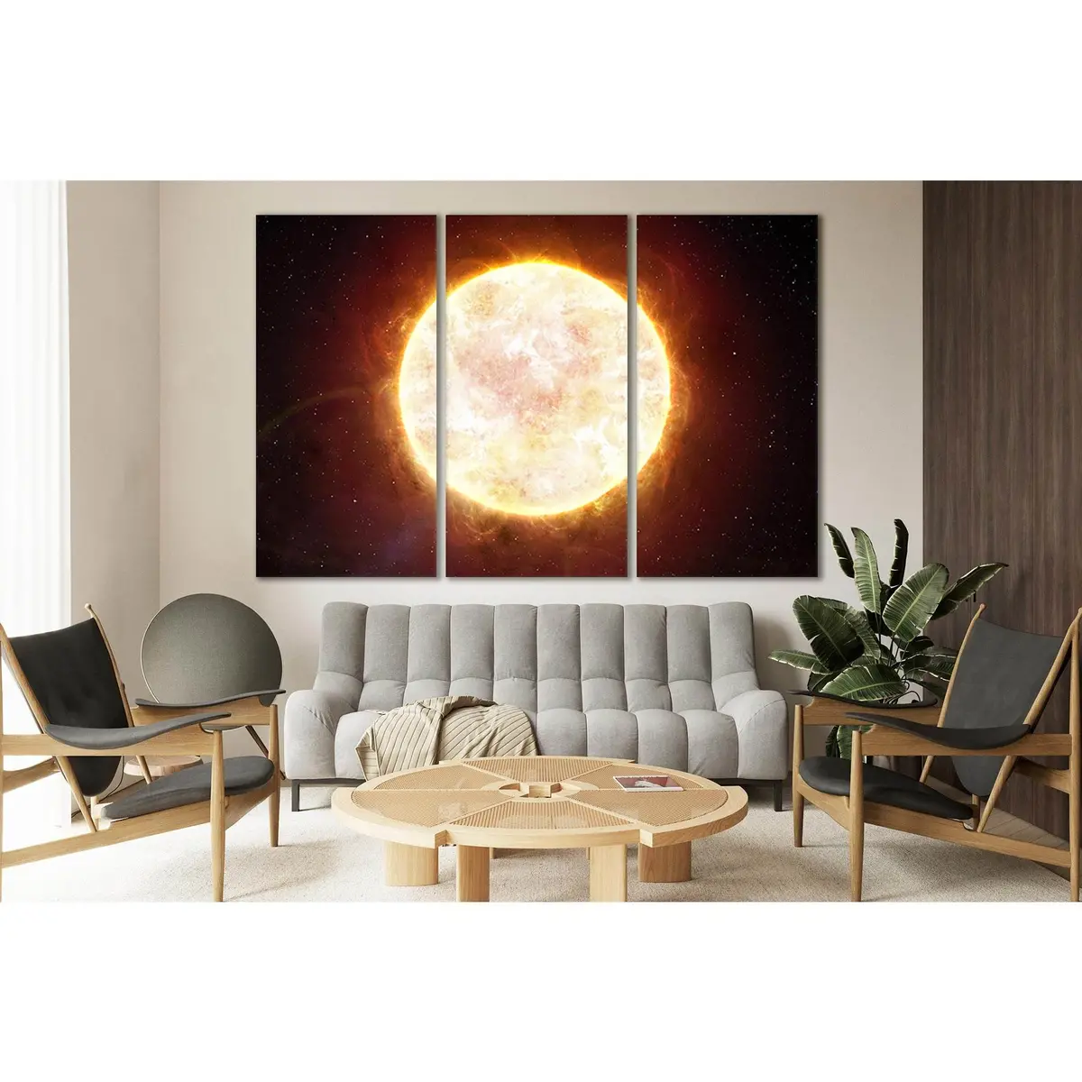 Solar System Sun №Sl410 Ready To Hang Canvas Print 5