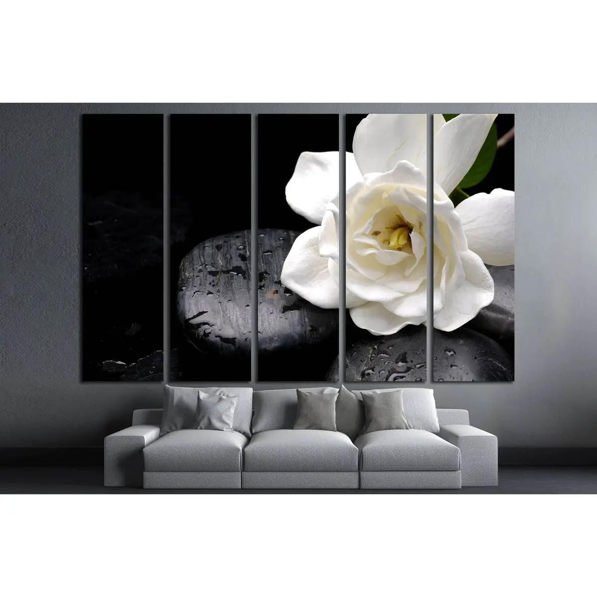 Spa & Wellness Canvas Wall Art Print №2748 – Pre-Hung Decor - Image 3