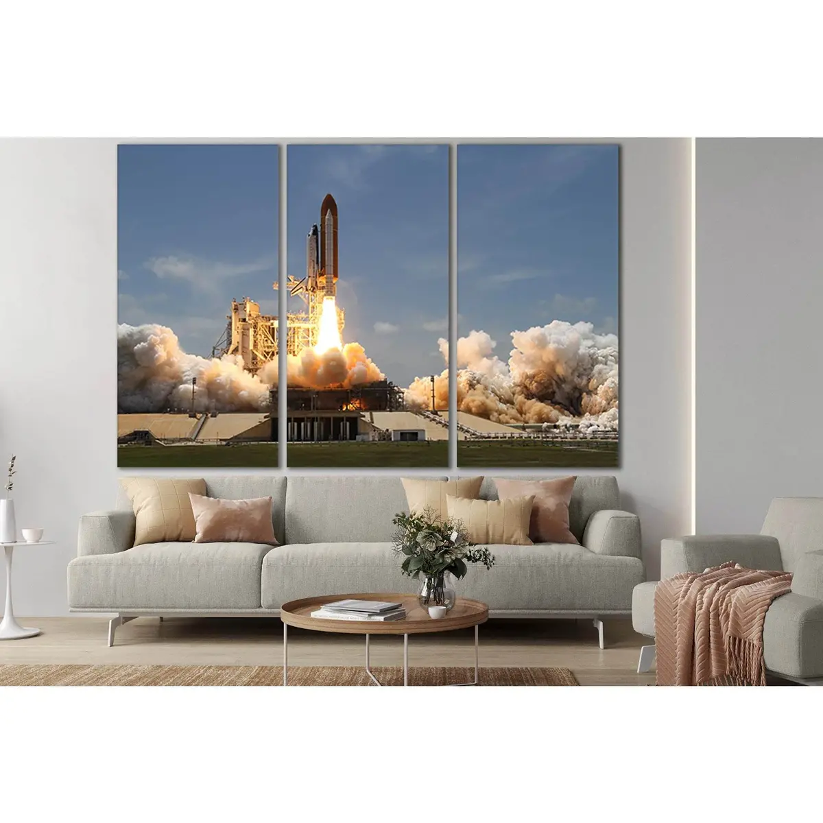 Space Shuttle Launch №Sl790 Ready To Hang Canvas Print 5