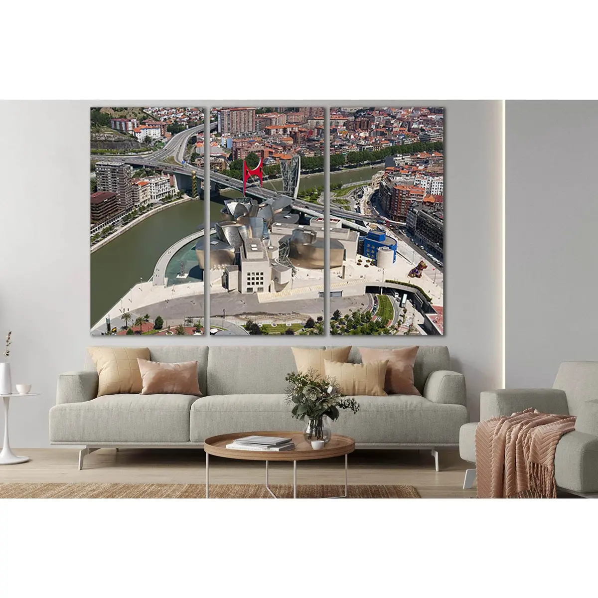 Spain City Bilbao №Sl312 Ready To Hang Canvas Print 5