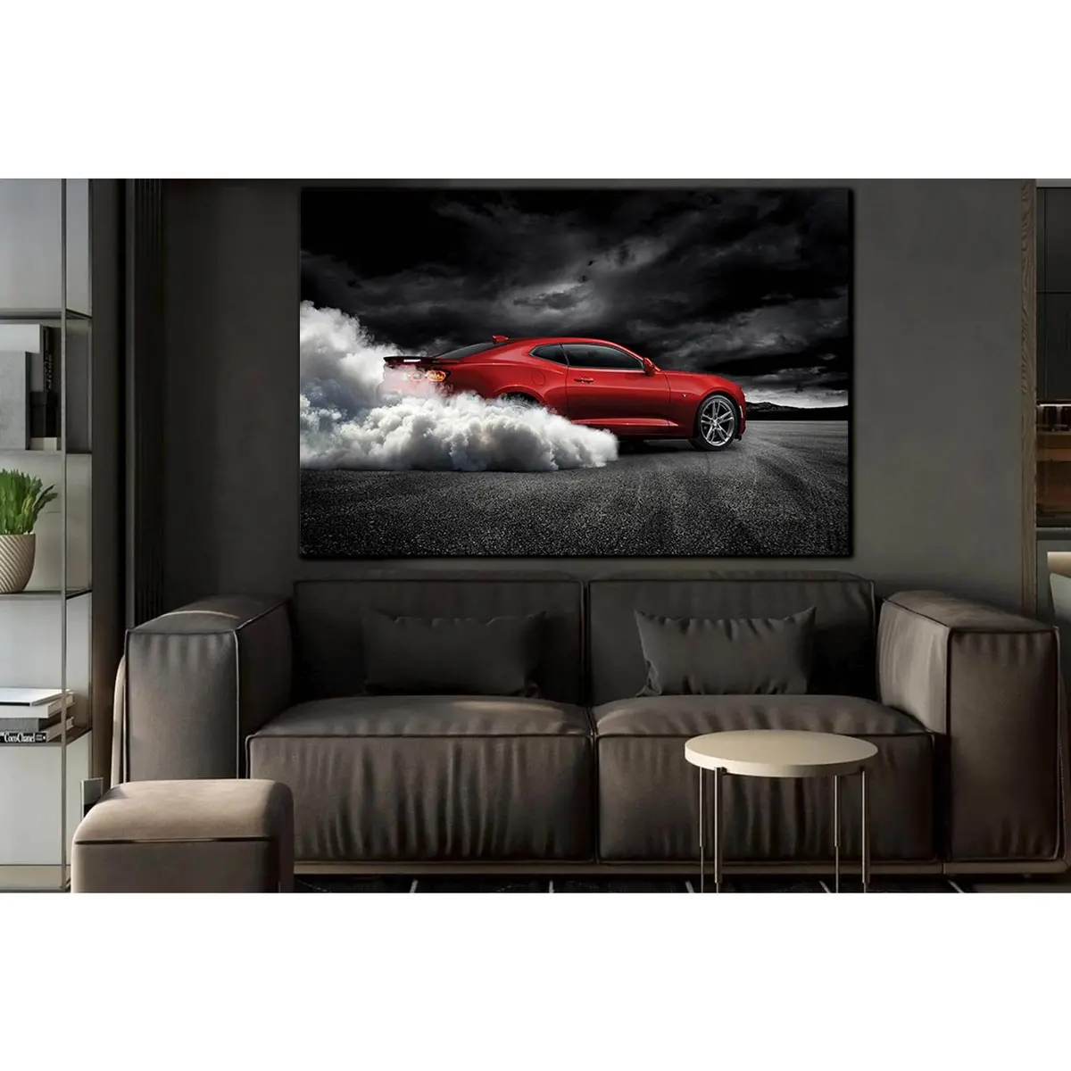 Spectacular Red Sports Car №Sl1429 Ready To Hang Canvas Print 1