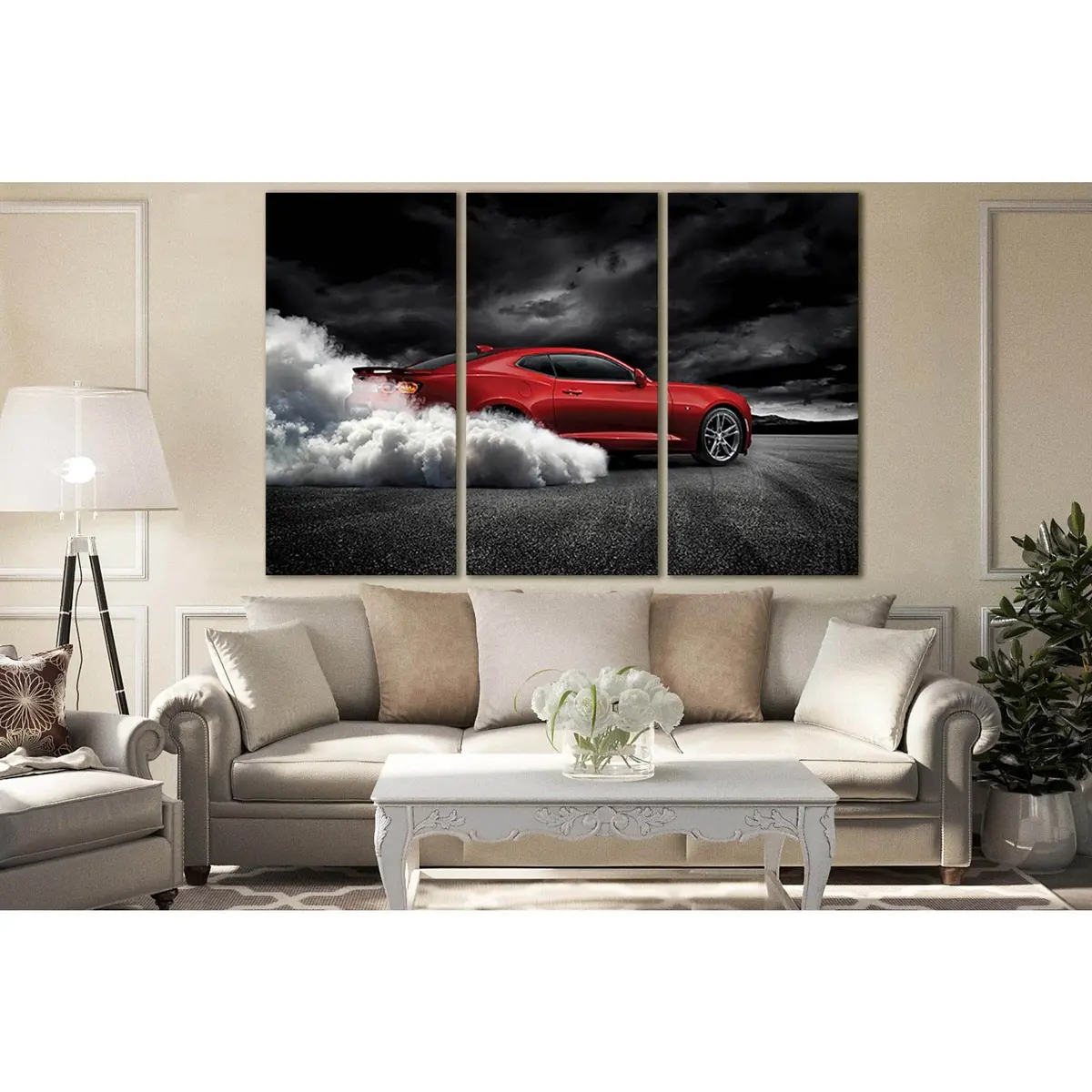 Spectacular Red Sports Car №Sl1429 Ready To Hang Canvas Print 5
