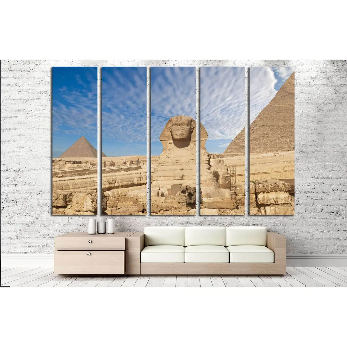 Sphinx of Giza Canvas Wall Art – Ready-to-Hang Print - Image 3