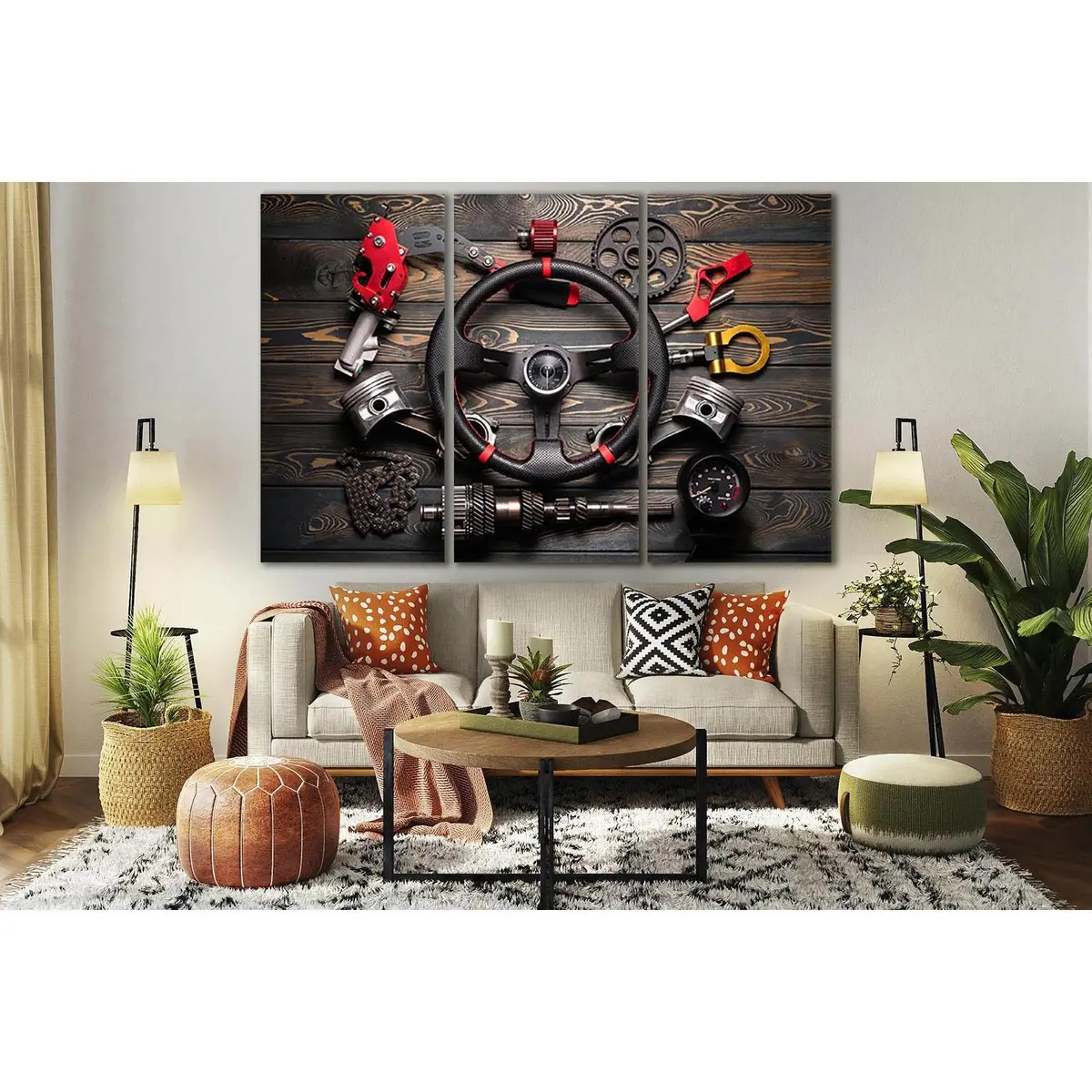 Sport Car Accessory №Sl754 Ready To Hang Canvas Print 5
