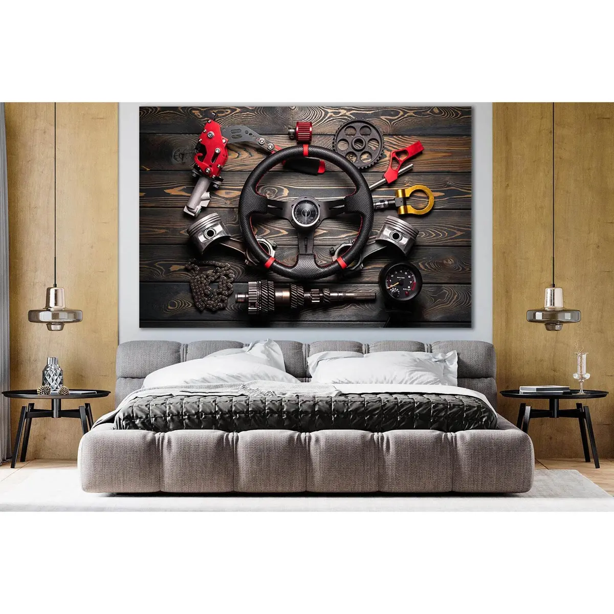 Sport Car Accessory №Sl754 Ready To Hang Canvas Print 2
