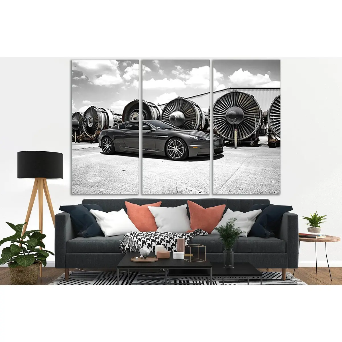 Sport Car And Avia Engines №Sl740 Ready To Hang Canvas Print 5