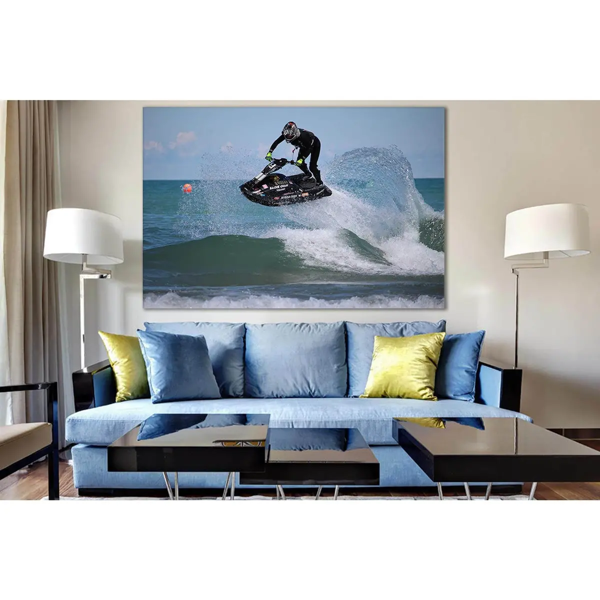 Sport Water Motorcycle №Sl902 Ready To Hang Canvas Print 2