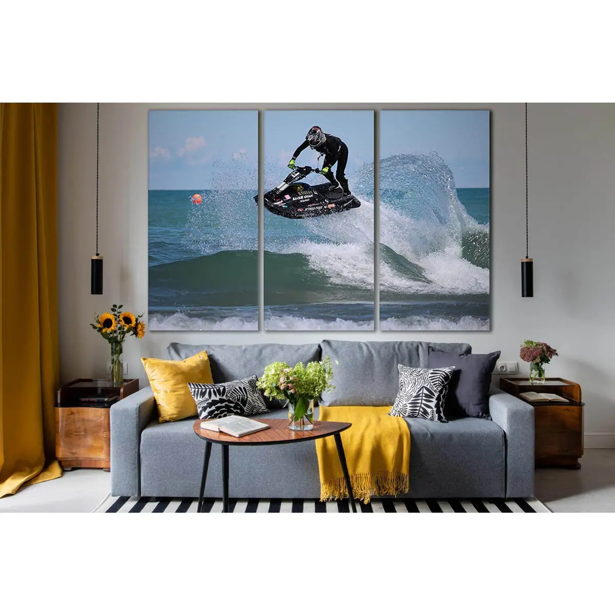 Sport Water Motorcycle №Sl902 Ready To Hang Canvas Print 5