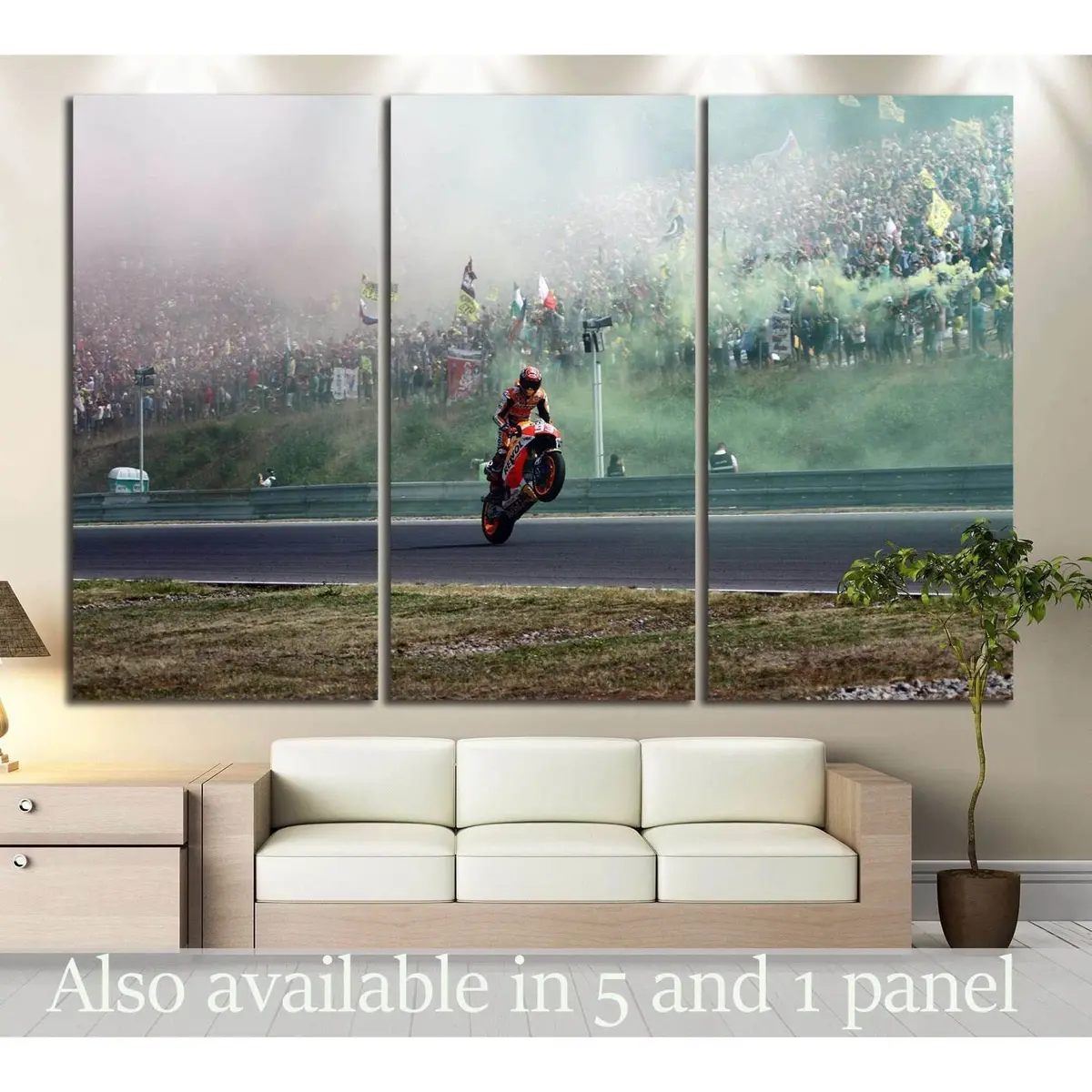 Sportbike Ready To Hang Canvas Print, Sport Bike Wall Art №157 Ready To Hang Canvas Print 5