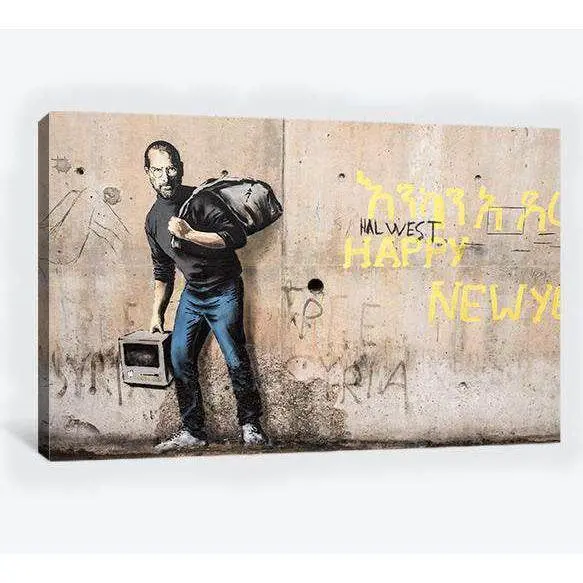 Steve Jobs Syrian Refugee - Canvas Print 1