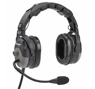 Telex Stratus 30 Anr Headset (Ga Dual Plugs) 1