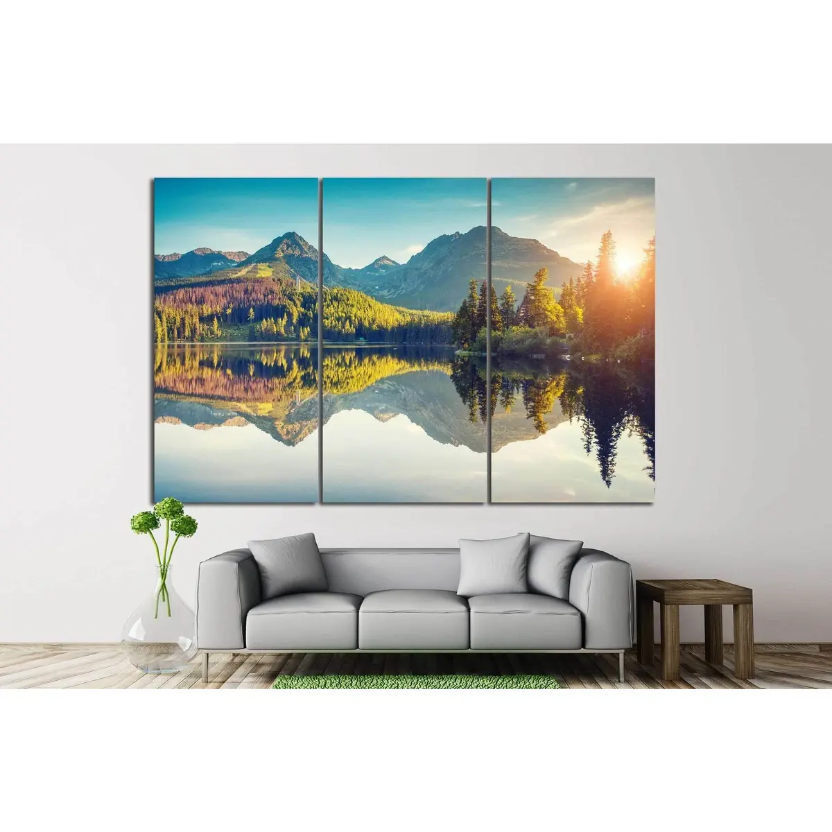 Strbske Pleso, Slovakia, №611 Ready To Hang Canvas Print 3