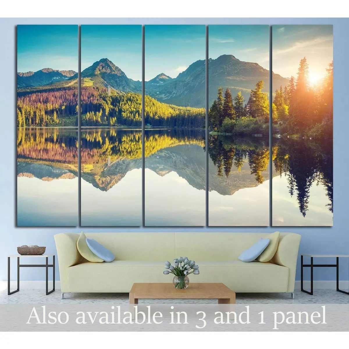 Strbske Pleso, Slovakia, №611 Ready To Hang Canvas Print 1
