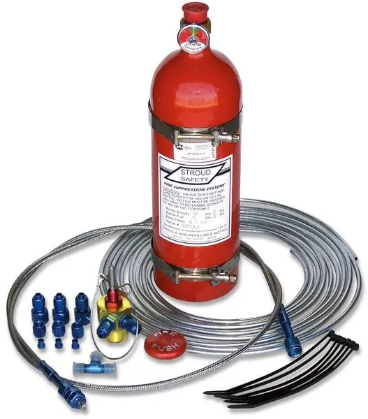 Fe-36 Fire Suppression System — 5-Pound Stainless Steel Unit 1