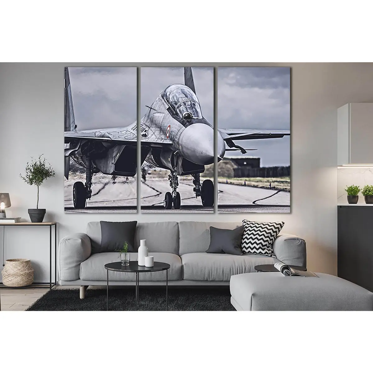 Sukhoi Su-30 Indian Air Force №Sl1432 Ready To Hang Canvas Print 5