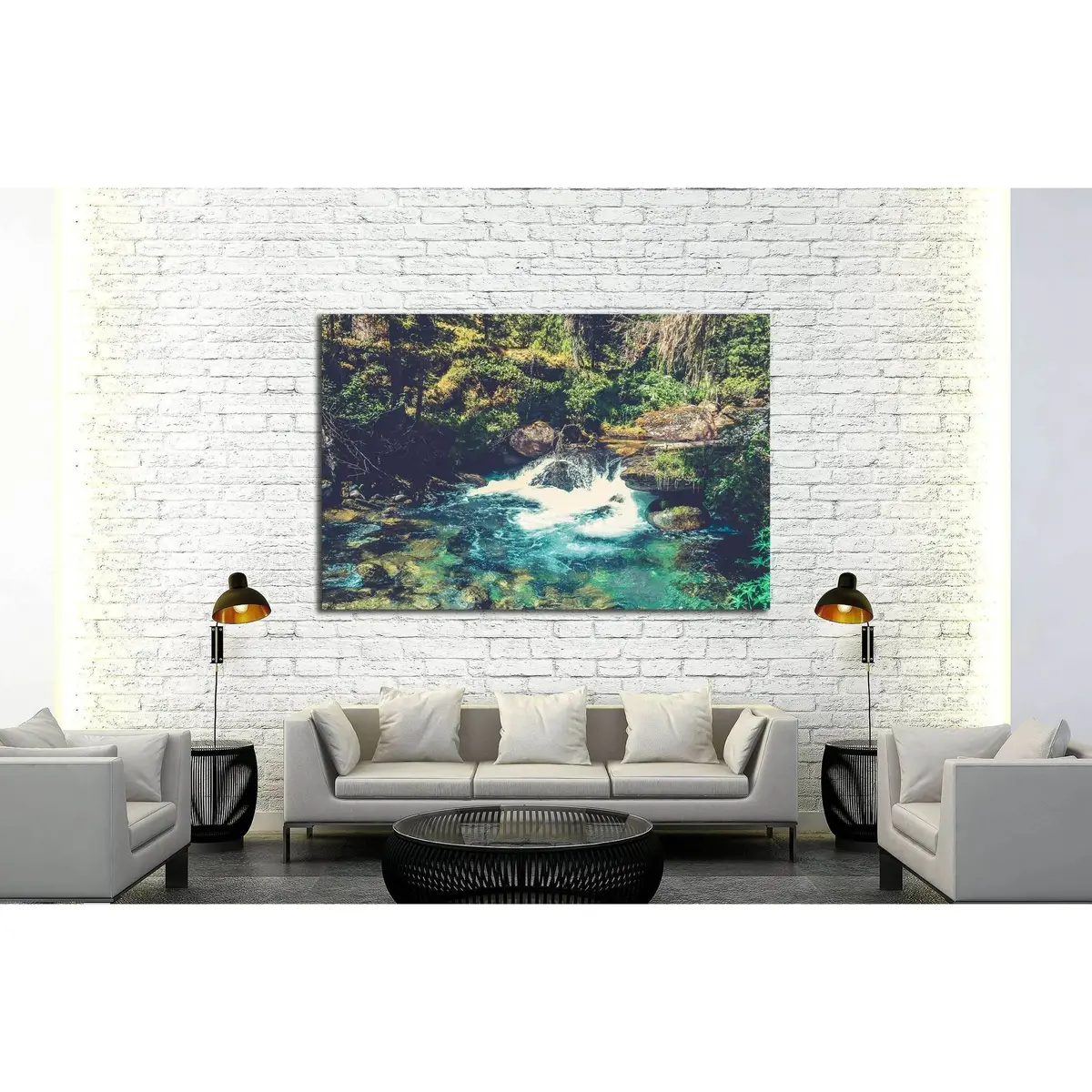 Summer Day In The Forest №2519 Ready To Hang Canvas Print 3