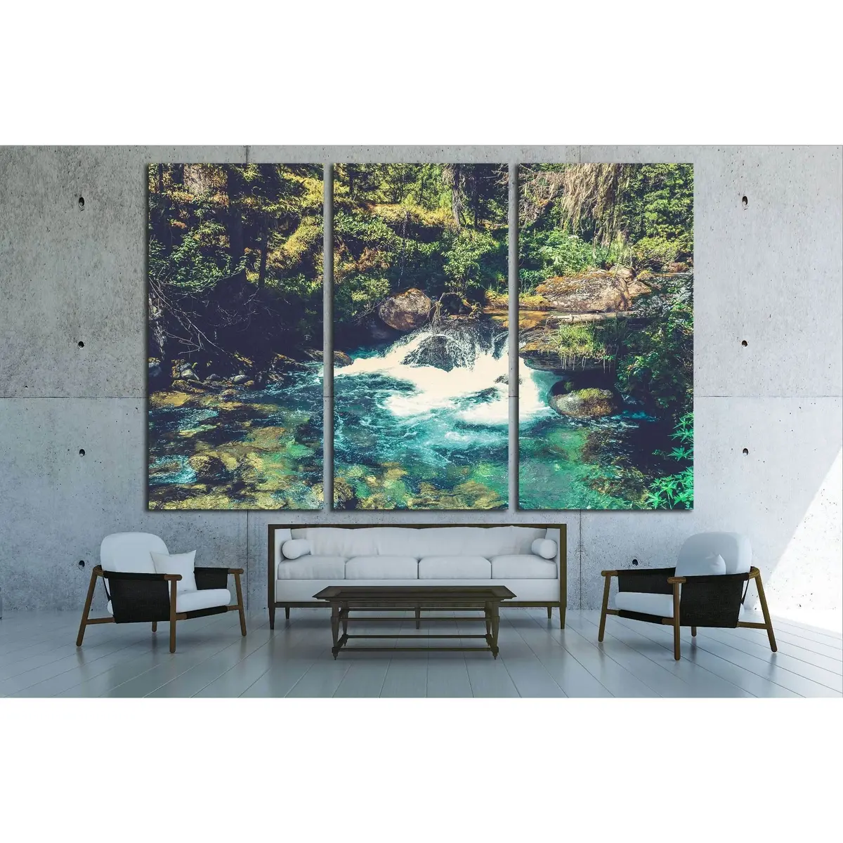 Summer Day In The Forest №2519 Ready To Hang Canvas Print 5