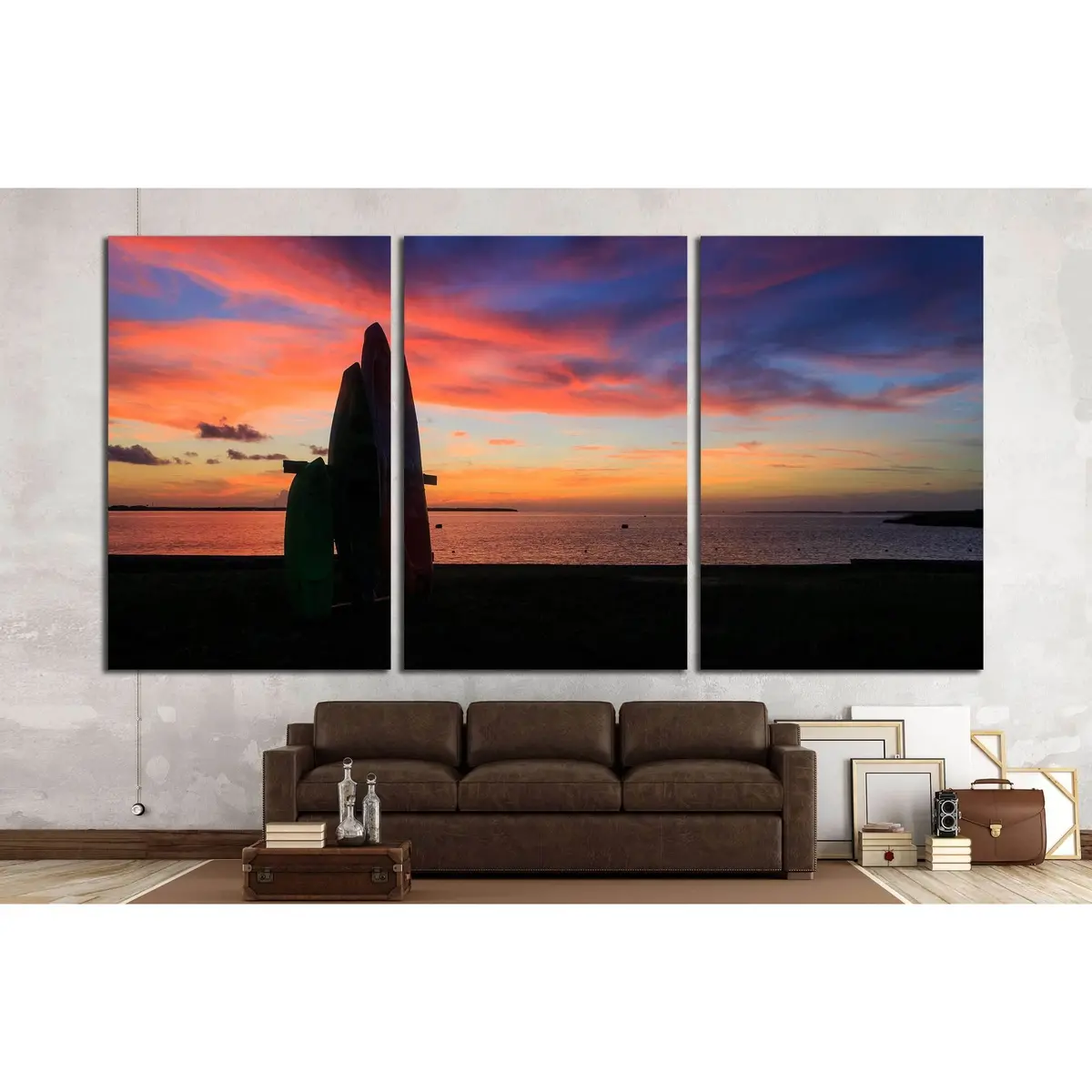 Summertime In Nags Head, Nc №3168 Ready To Hang Canvas Print 5
