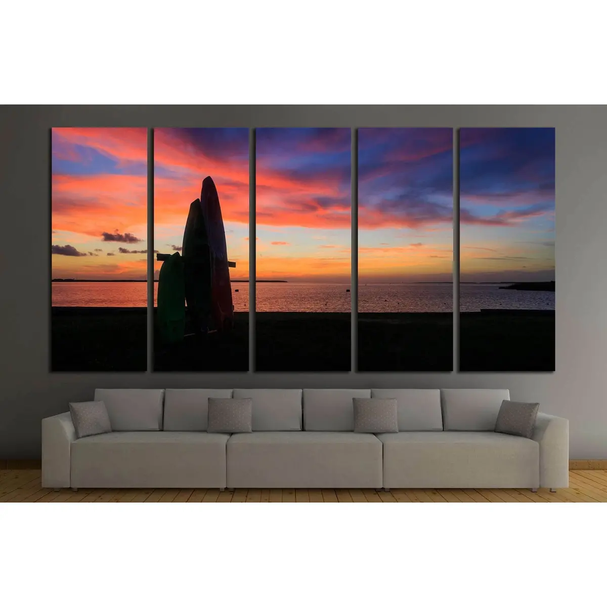 Nags Head, NC Coastal Canvas Art – Ready-to-Hang Summer Beach Print #3168 - Image 3