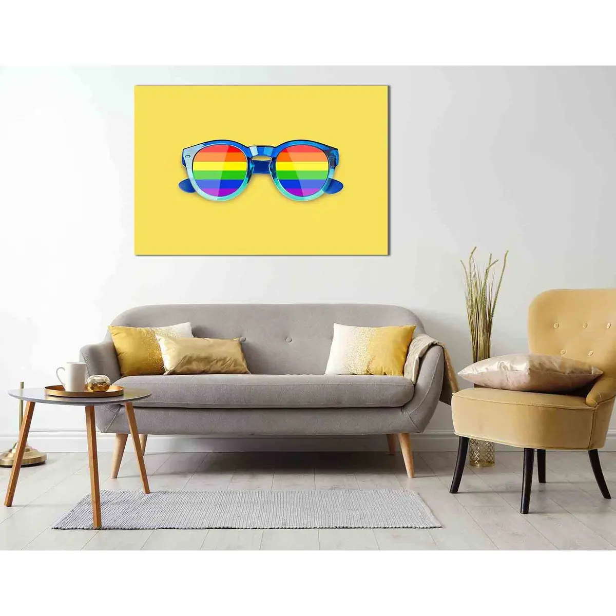 Sunglasses Lgbtq №2121 Ready To Hang Canvas Print 1