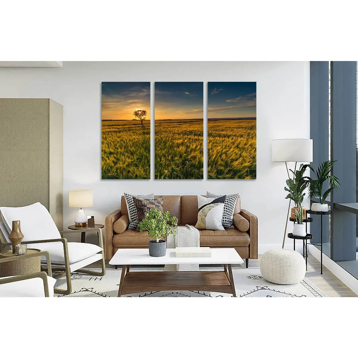 Sunset №D1218 Ready To Hang Canvas Print 5